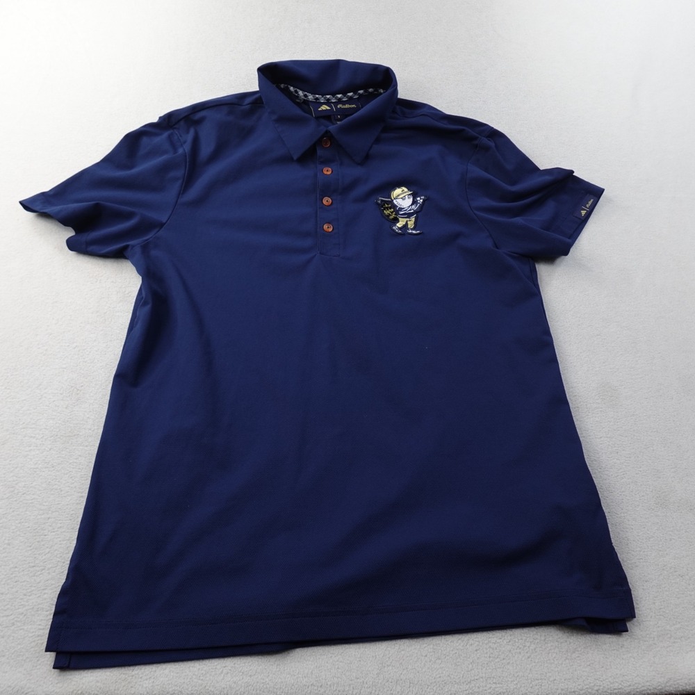 Adidas x Malbon Golf Polo Mens Small Crosby Collection Buckets Navy IP9219